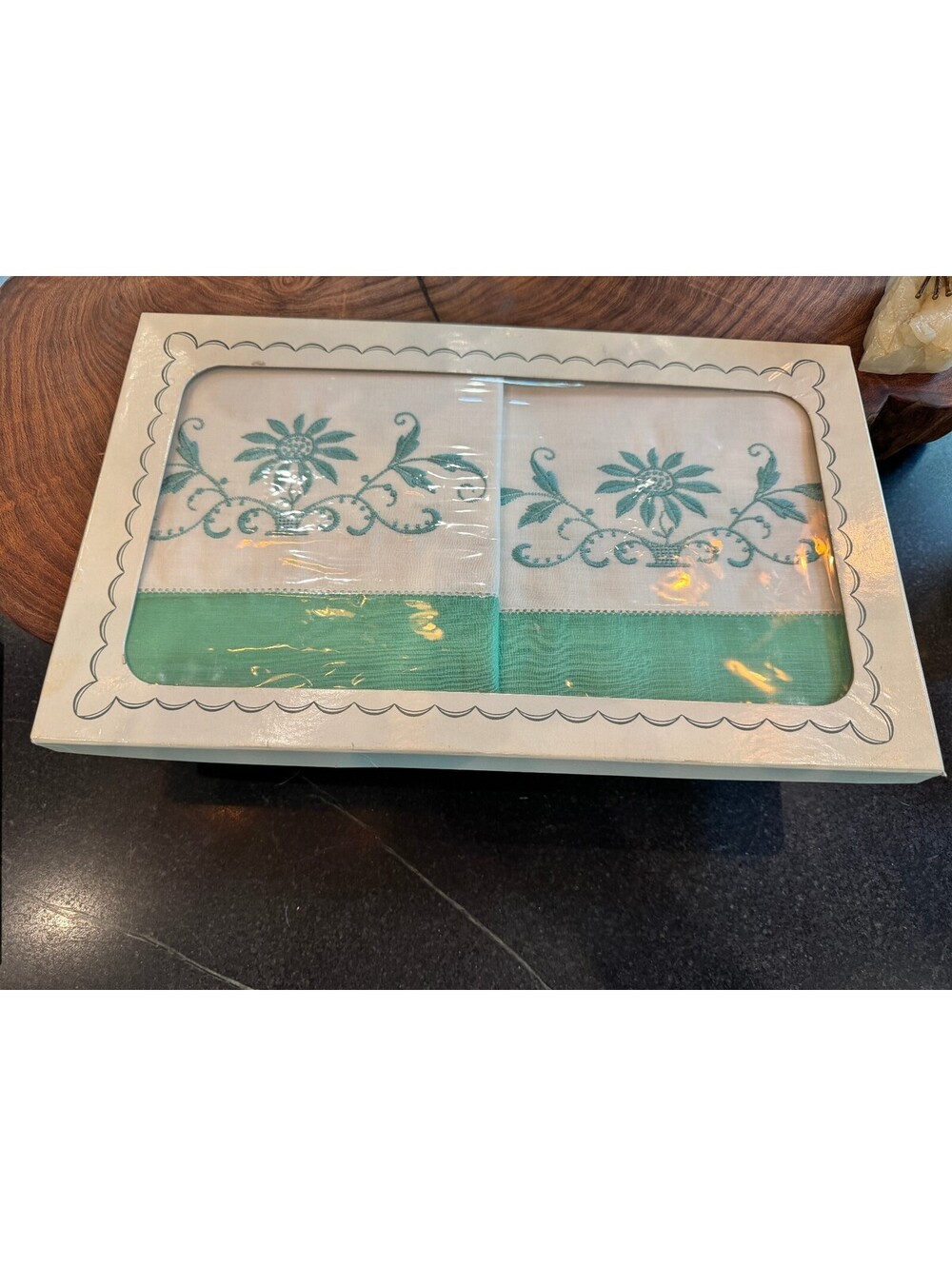 Vintage JCPenney Fashion Manor Pillowcase Set